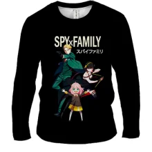Мужской 3D лонгслив Spy × Family