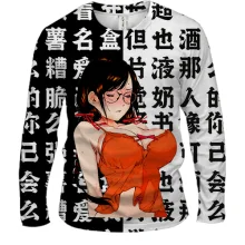 Мужской 3D лонгслив Цубаса Ханэкава - Monogatari series
