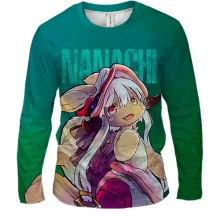 Мужской 3D лонгслив Nanachi - Made in Abyss
