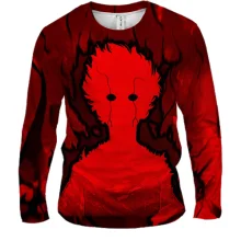 Мужской 3D лонгслив Mob Psycho 100 Rage