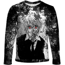 Детский 3D лонгслив Курапика - Hunter x Hunter
