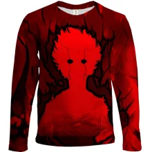 Детский 3D лонгслив Mob Psycho 100 Rage