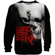 3D свитшот Berserk, Skull