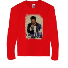Детский лонгслив I want you for Fight Club