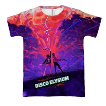 3D футболка Disco Elysium, art