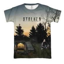 3D футболка STALKER (1)