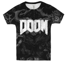 Детская 3D футболка Doom