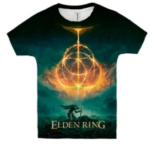 Детская 3D футболка Elden Ring, Game Art