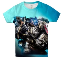 Детская 3D футболка Gray Knights - WH40k