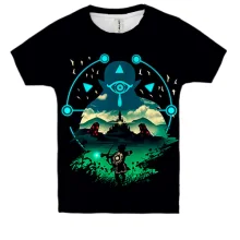 Детская 3D футболка The Legend of Zelda