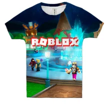 Детская 3D футболка Roblox
