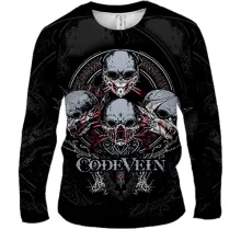 Чоловічий 3D лонгслів Code Vein
