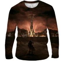 Мужской 3D лонгслив Fallout - New Vegas