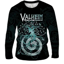 Мужской 3D лонгслив Valheim