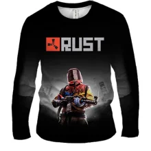 Чоловічий 3D лонгслів RUST