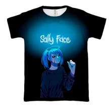 3D футболка Взрослый Салли - SALLY FACE