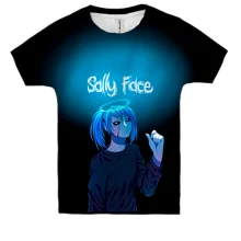Детская 3D футболка Взрослый Салли - SALLY FACE