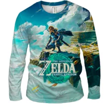 Чоловічий 3D лонгслів The Legend of Zelda - Tears of the Kingdom