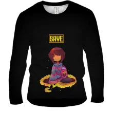 Мужской 3D лонгслив Undertale - Frisk