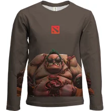 Детский 3D лонгслив Pudge - Dota2