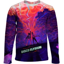 Детский 3D лонгслив Disco Elysium, art