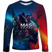 Дитячий 3D лонгслів Mass Effect, art
