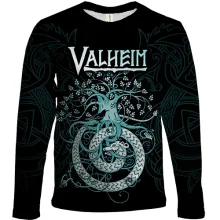 Детский 3D лонгслив Valheim