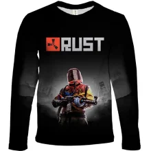 Дитячий 3D лонгслів RUST