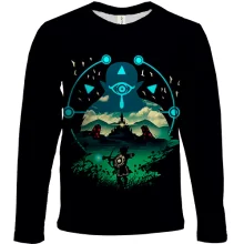 Детский 3D лонгслив The Legend of Zelda