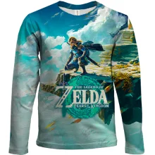 Дитячий 3D лонгслів The Legend of Zelda - Tears of the Kingdom