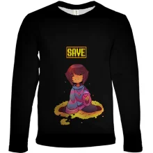 Детский 3D лонгслив Undertale - Frisk