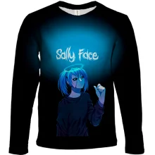 Детский 3D лонгслив Взрослый Салли - SALLY FACE