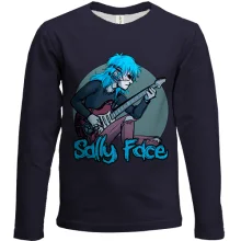 Дитячий 3D лонгслів Саллі з гітарою - SALLY FACE