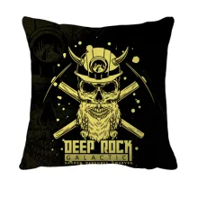 3D подушка Deep Rock Galactic - Danger Darkness Dwarves