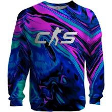 3D світшот CS2 - neon