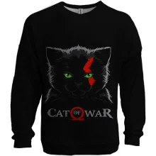 3D свитшот CAT of War