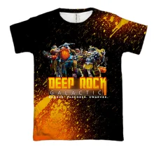 3D футболка Deep Rock Galactic - Dwarfs