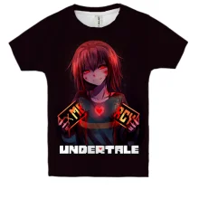 Дитяча 3D футболка Chara, Mercy - Undertale
