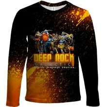 Дитячий 3D лонгслів Deep Rock Galactic - Dwarfs