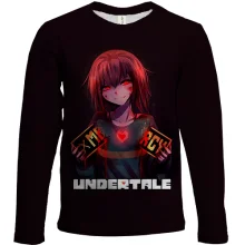 Дитячий 3D лонгслів Chara, Mercy - Undertale