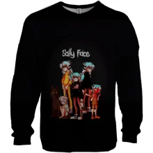 3D свитшот Салли в разном возрасте - SALLY FACE