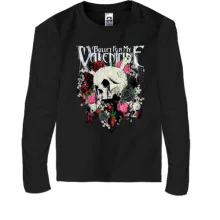 Дитячий лонгслів Bullet for My Valentine з черепом