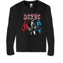 Детский лонгслив AC/DC АРТ