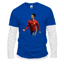 Комбинированный лонгслив c Isco Spain national football team