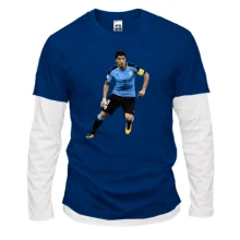 Комбинированный лонгслив c Luis Suárez