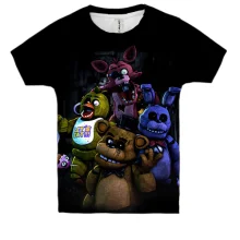 Дитяча 3D футболка Аніматроніки - FNaF