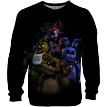 3D свитшот Аниматроники - FNaF