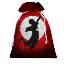 Подарунковий мішечок Хіната в стрибку - Haikyu!!