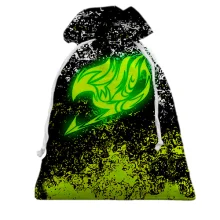 Подарочный мешочек FAIRY TAIL logo green