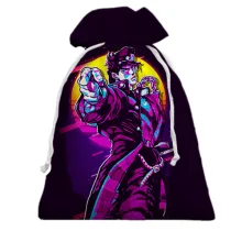 Подарочный мешочек Джотаро Куджо, Неон - JoJo’s Bizarre Adventure